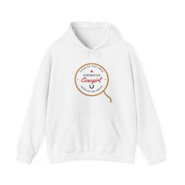 American Cowgirl Western Hoodie, White