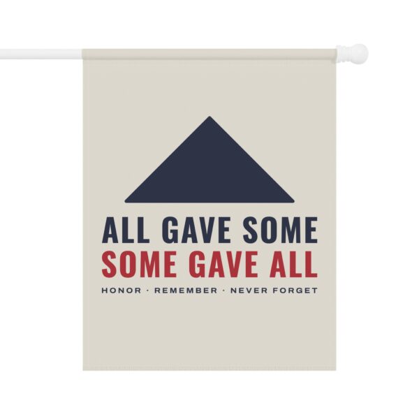 All Gave Some, Some Gave All Garden Flag