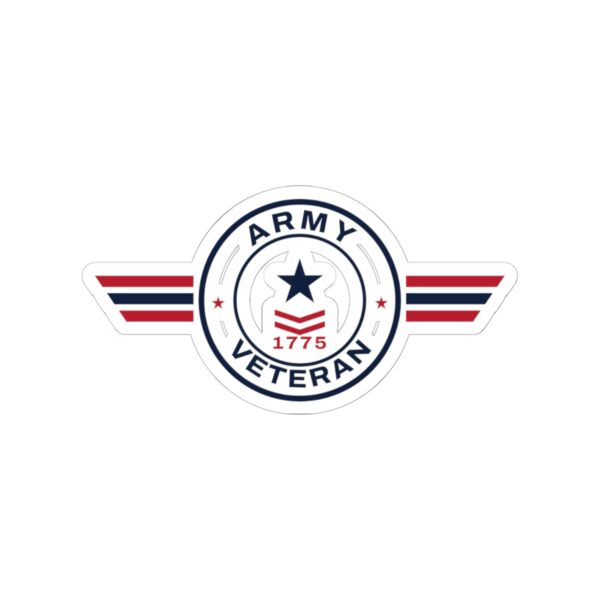 Army Veteran Patch Sticker