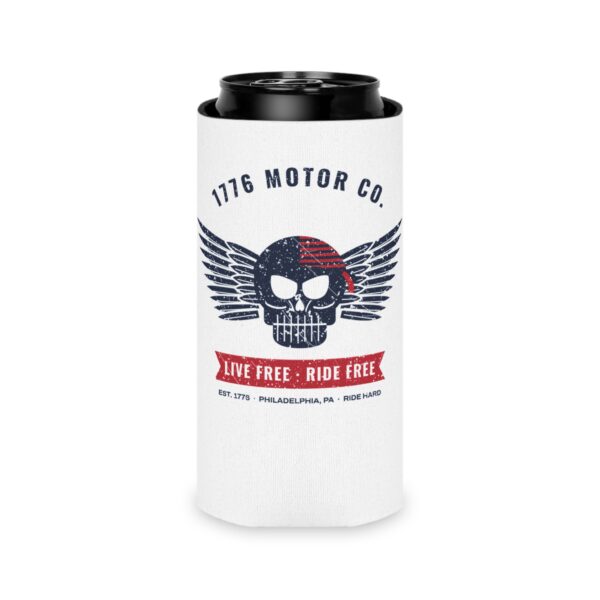 1776 Motor Co. Winged Skull Can Cooler