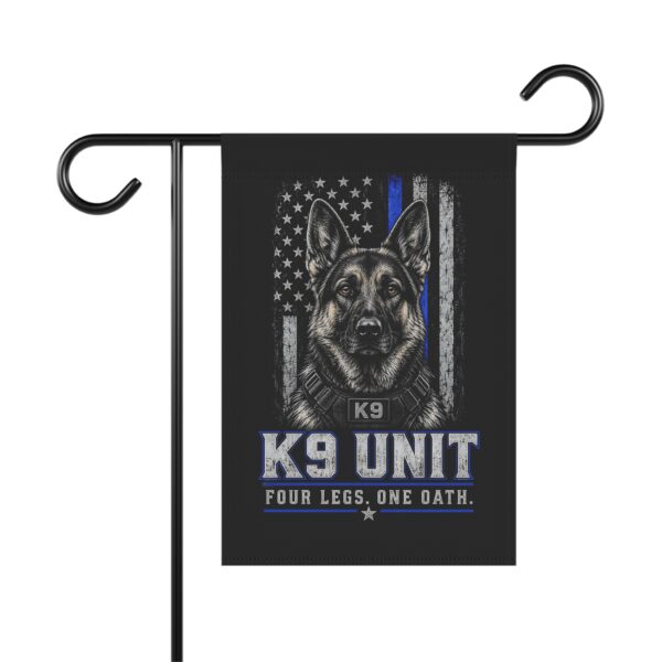 K9 Unit Garden Flag