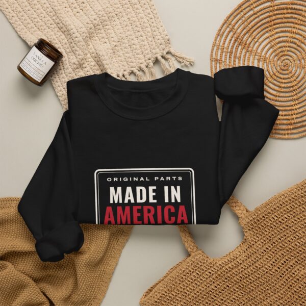Made in America Crewneck Sweatshirt, Black