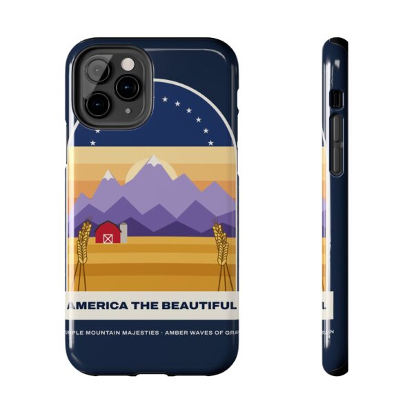 America the Beautiful Vintage Poster Tough Phone Case