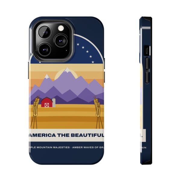 America the Beautiful Vintage Poster Tough Phone Case