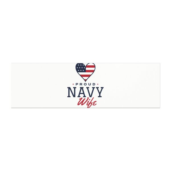 Proud Navy Wife Car Magnet