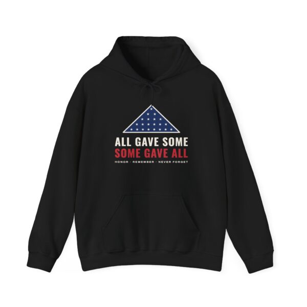 All Gave Some, Some Gave All Hoodie, Black