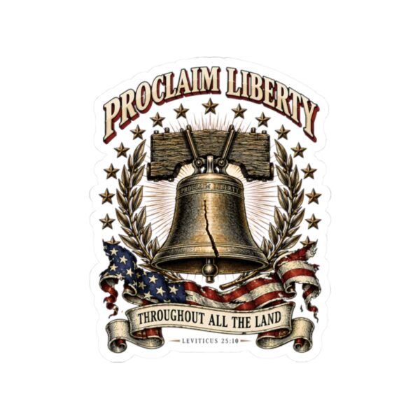 Proclaim Liberty Bell Sticker