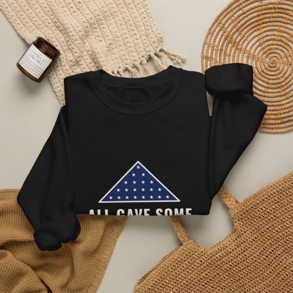 All Gave Some, Some Gave All Crewneck Sweatshirt, Black