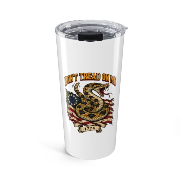 Don't Tread on Me Rattlesnake 20oz Tumbler