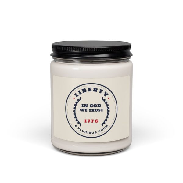 In God We Trust 1776 Coin Soy Candle