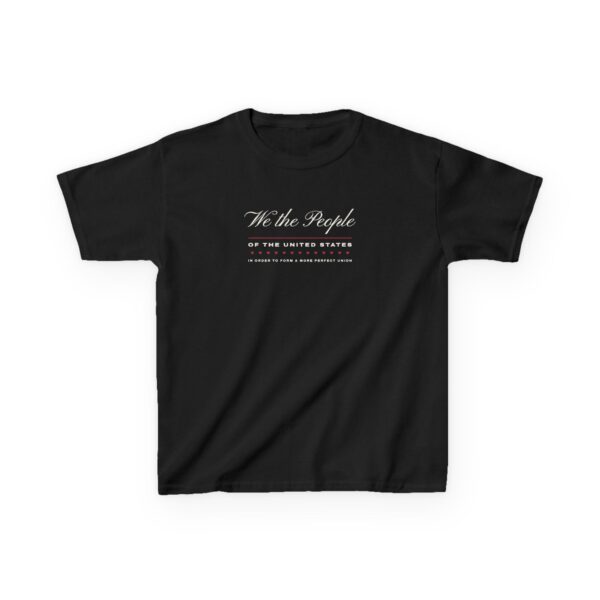 We the People Youth Tee, Black
