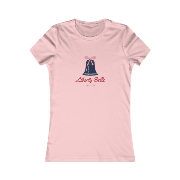 Liberty Belle Women's Fitted Tee, Pink