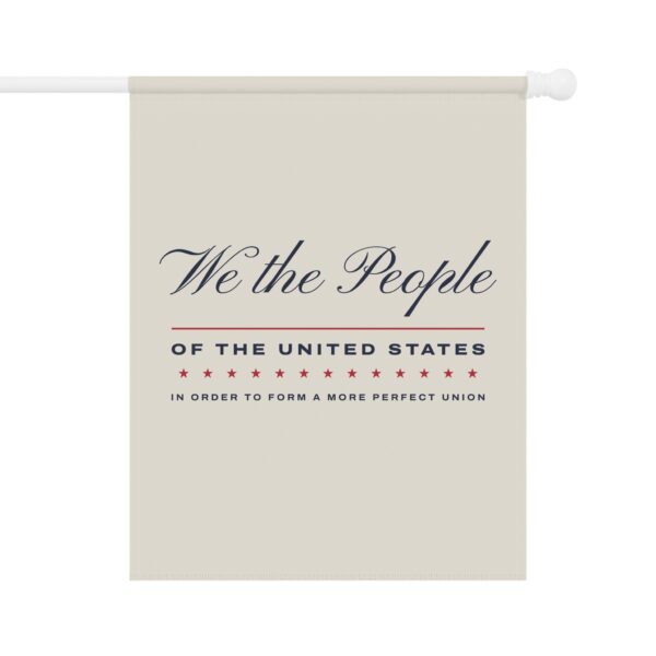 We the People Garden Flag