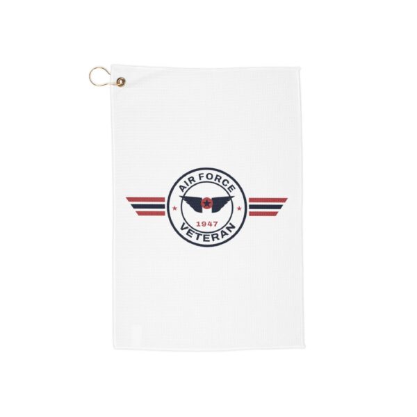 Air Force Veteran Patch Golf Towel