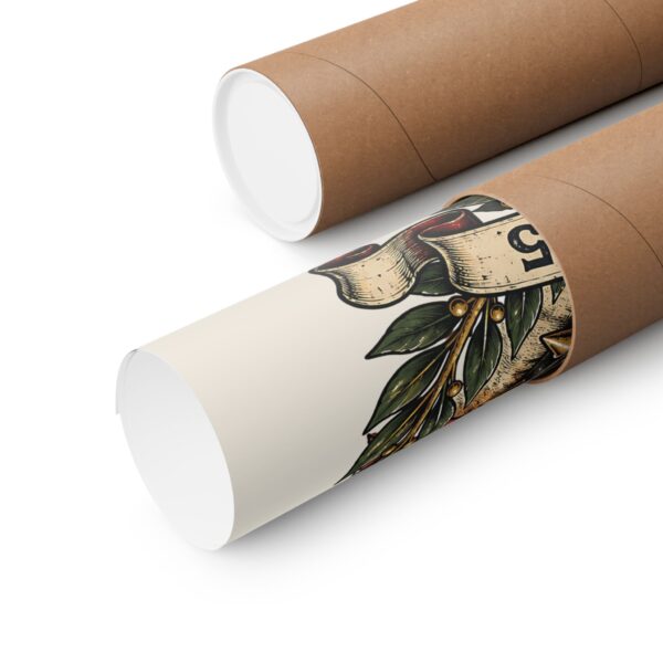 Marines Veteran Bulldog Poster
