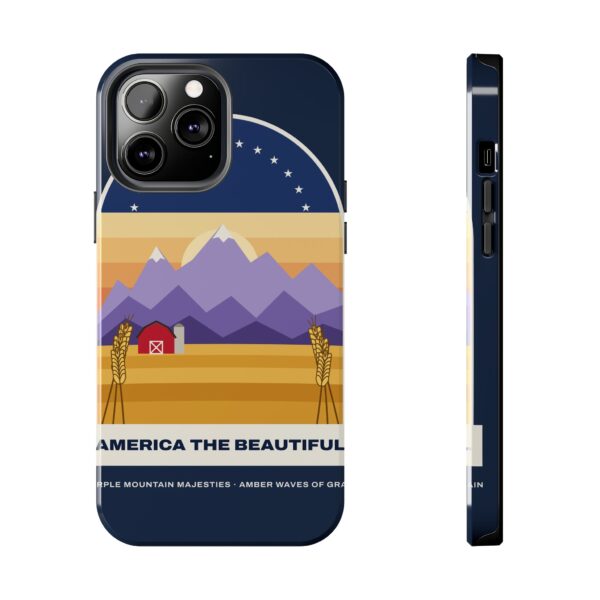 America the Beautiful Vintage Poster Tough Phone Case