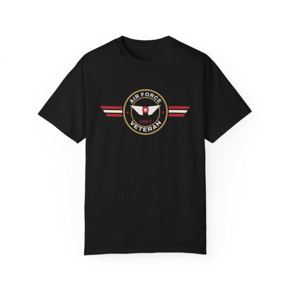 Air Force Veteran Patch Tee, Black