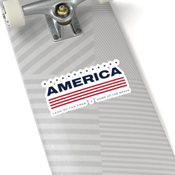 America Stars & Stripes Sticker