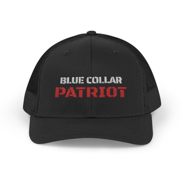 Blue Collar Patriot Trucker Hat