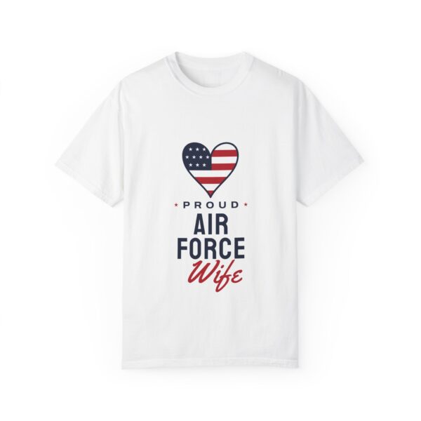 Proud Air Force Wife Tee, White