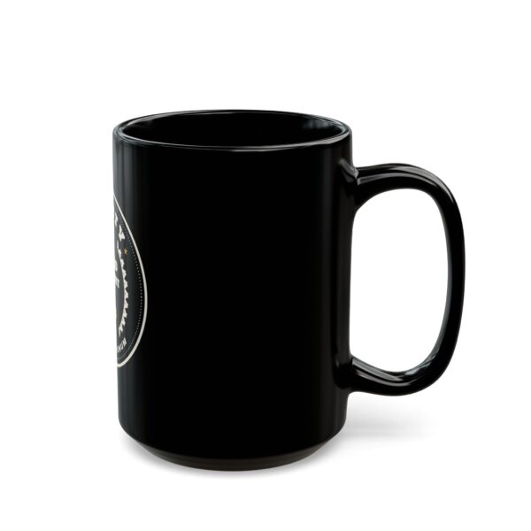 In God We Trust 1776 Coin Black Mug