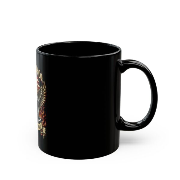 1776 Motor Co. American Iron Black Mug