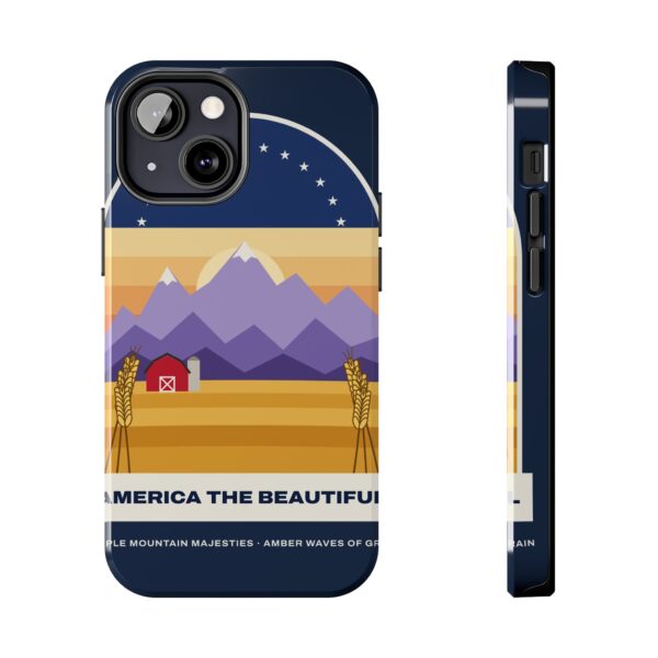 America the Beautiful Vintage Poster Tough Phone Case