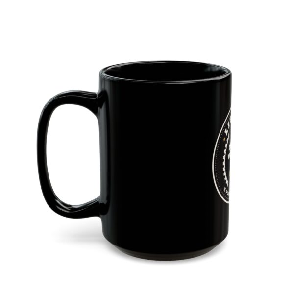 In God We Trust 1776 Coin Black Mug