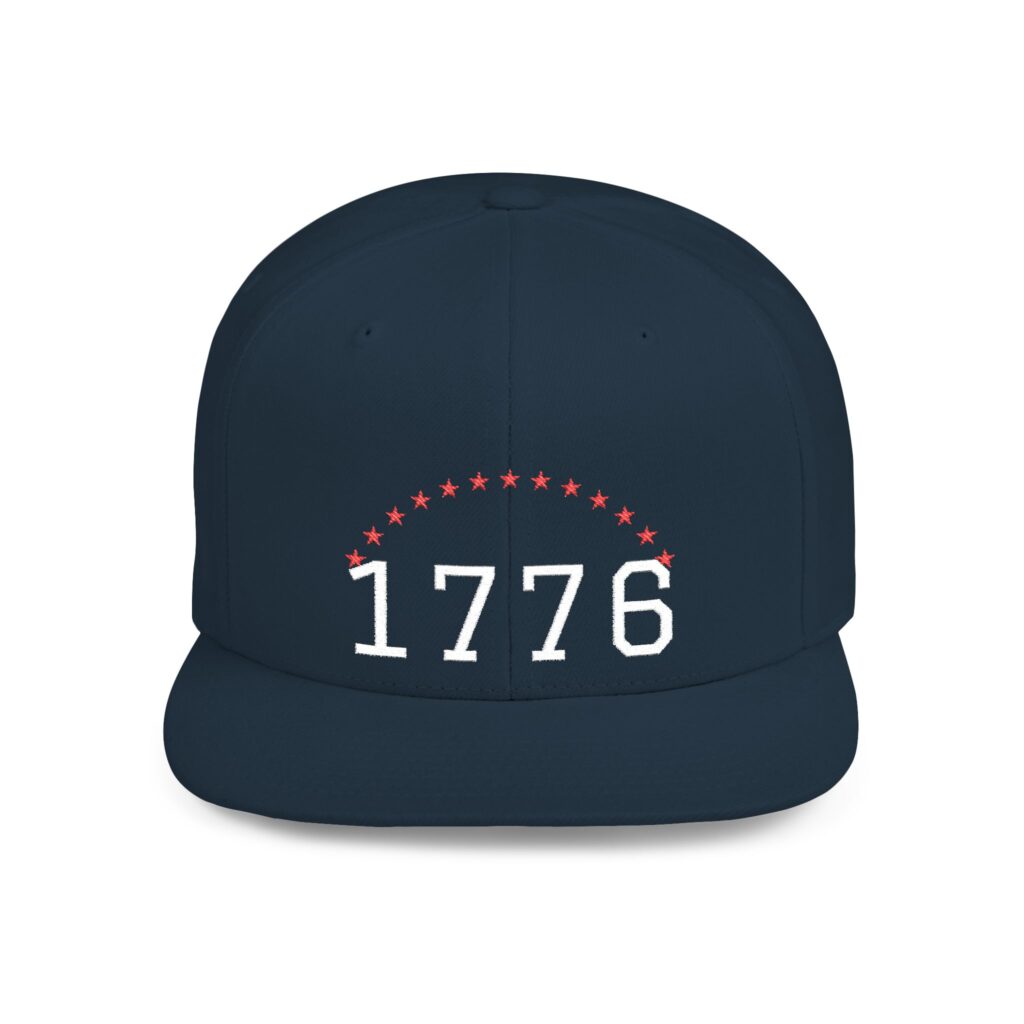 1776 Stars Flat Bill Snapback