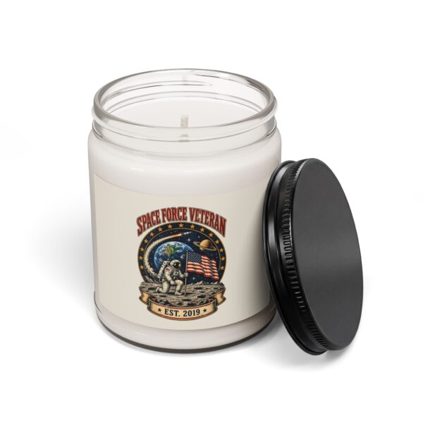 Space Force Veteran Moon Landing Soy Candle