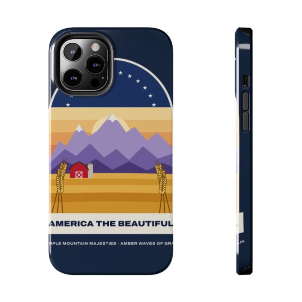 America the Beautiful Vintage Poster Tough Phone Case