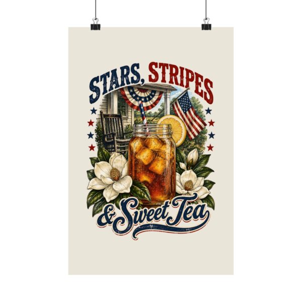 Stars, Stripes & Sweet Tea Poster