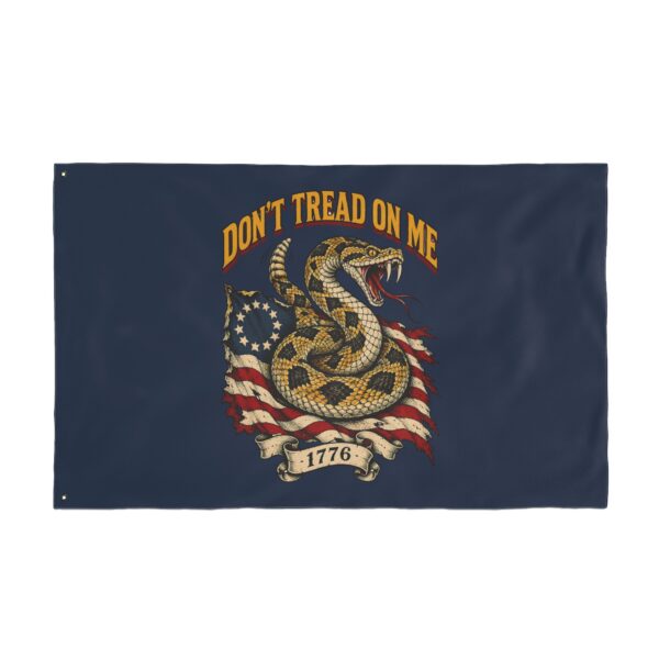 Don't Tread on Me Rattlesnake 3x5 Flag