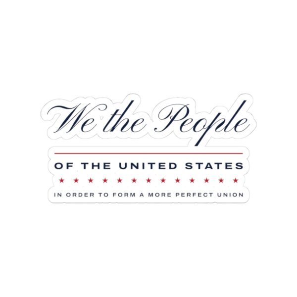 We the People Sticker