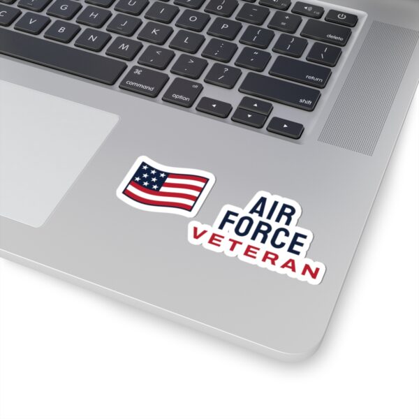 Air Force Veteran Flag Sticker
