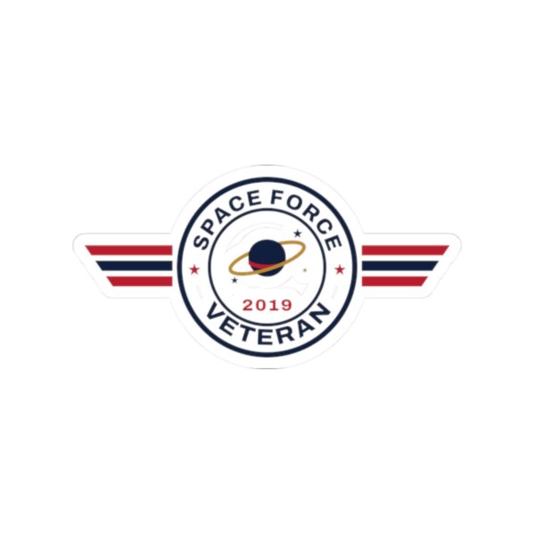 Space Force Veteran Patch Sticker