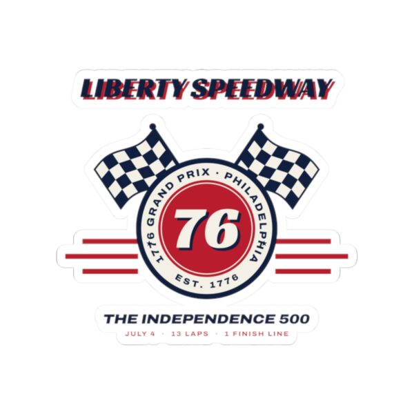 Liberty Speedway Vintage Racing Sticker