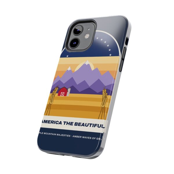 America the Beautiful Vintage Poster Tough Phone Case