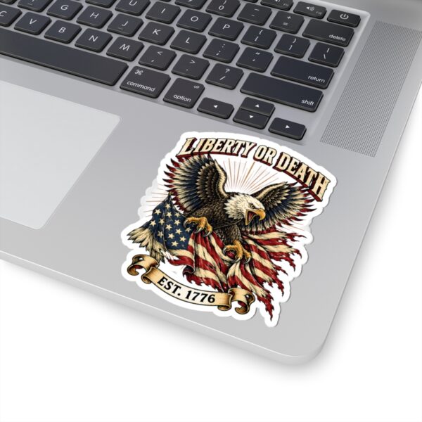 Liberty or Death Eagle Sticker