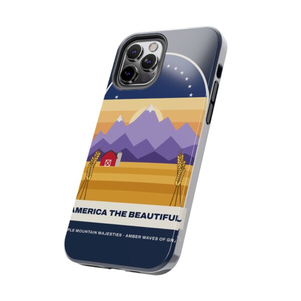America the Beautiful Vintage Poster Tough Phone Case