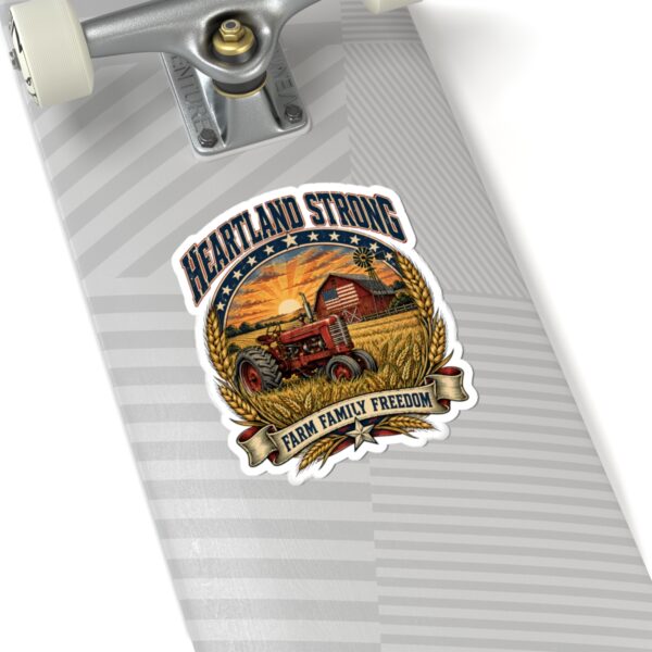 Heartland Strong Tractor & Barn Sticker