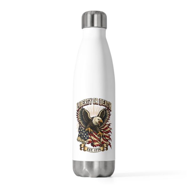 Liberty or Death Eagle Water Bottle