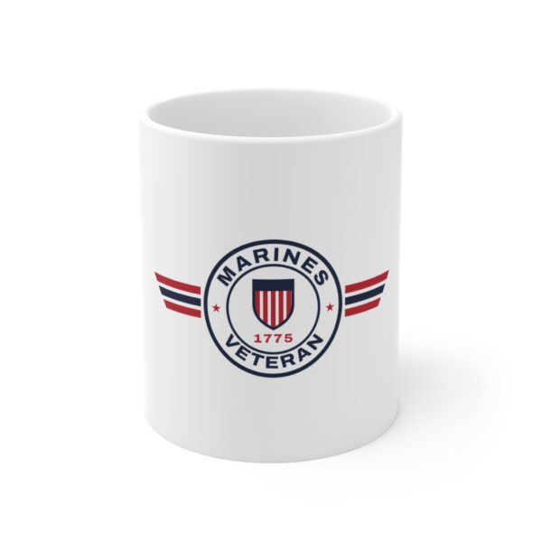 Marines Veteran Patch Mug