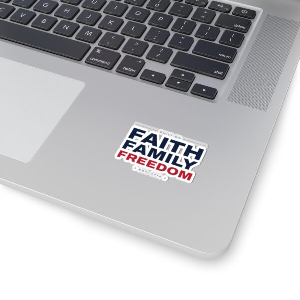 Faith Family Freedom Sticker