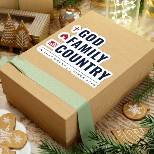 God Family Country Sticker