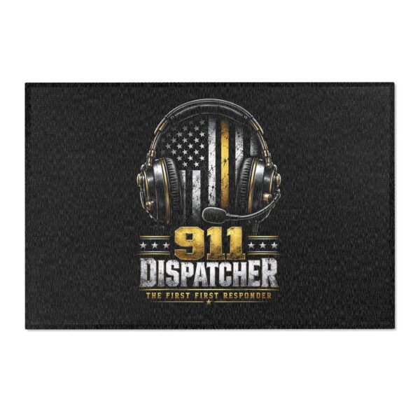 911 Dispatcher Area Rug