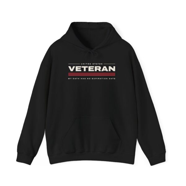 Veteran My Oath Has No Expiration Date Hoodie, Black