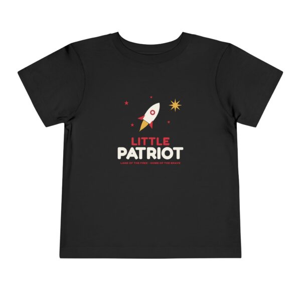 Little Patriot Toddler Tee, White