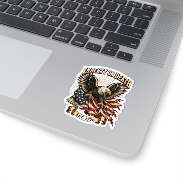 Liberty or Death Eagle Sticker