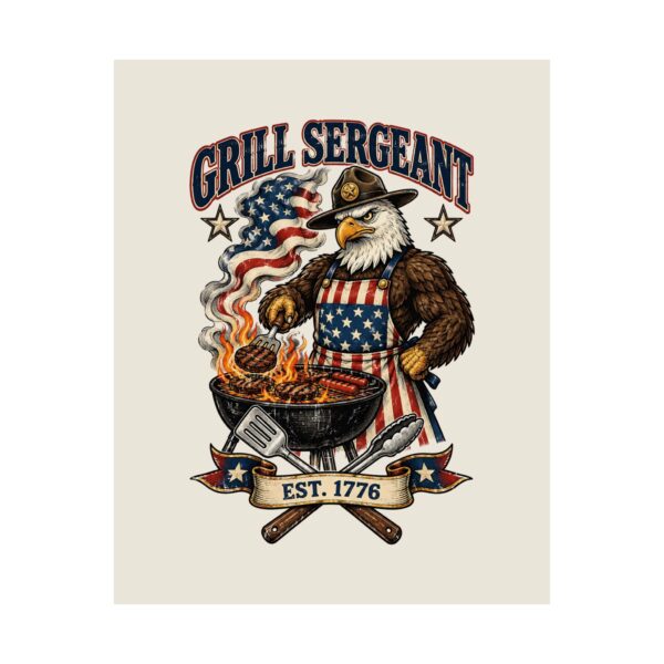 Grill Sergeant Eagle Poster